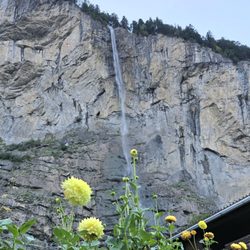 Staubbachfall - Staubbach Fall in Lauterbrunnen