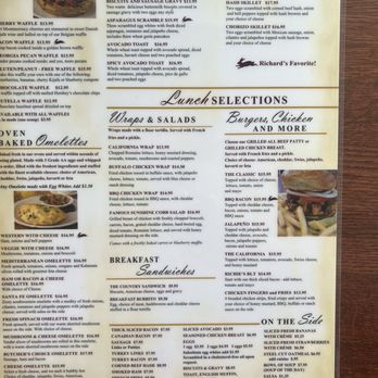 Richard Walker's Pancake House - Menu - Breakfast & Brunch Near Me - Schaumburg, Illinois