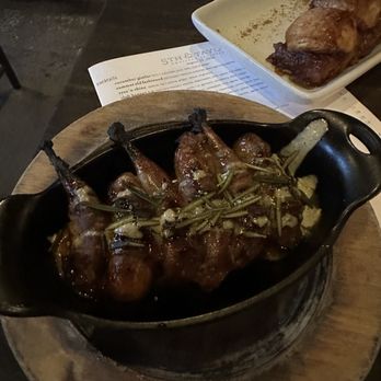 5th & Taylor - Bacon Wrapped Quail / Dates / Sorghum - New American Near Me - Nashville, Tennessee