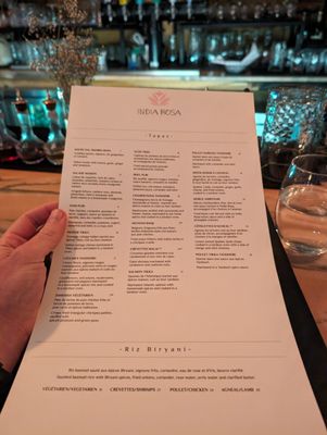 Menu photo 1 India Rosa Montreal, QC