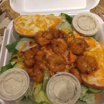 Midnight Diner - Firecracker Shrimp salad-to go - Diners Near Me - Charlotte, North Carolina