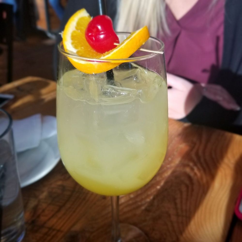 Brick & Beam - White sangria!! - Bars Near Me - Quincy, Massachusetts Brick & Beam - White sangria!! - Bars Near Me - Quincy, Massachusetts