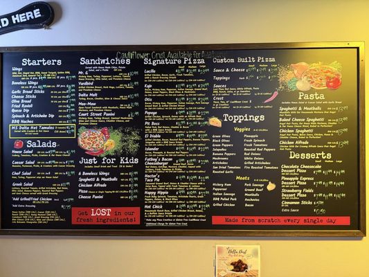 Menu photo 1 Lost Pizza Pensacola, FL Menu photo 1 Lost Pizza Pensacola, FL