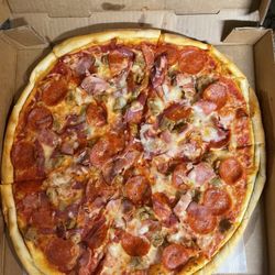 NY Style Deli and Pizza by Mansi - 14" meat lovers (for son)