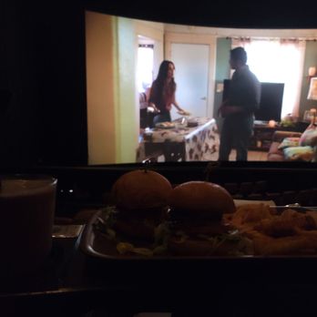 Look Dine-In Cinemas - Cheeseburger sliders and chocolate milkshake - Cinema Near Me - Redlands, California Look Dine-In Cinemas - Cheeseburger sliders and chocolate milkshake - Cinema Near Me - Redlands, California