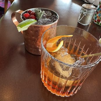 Cinnabar Lounge - Old fashioned and winter mule - Lounges Near Me - Ogden, Utah Cinnabar Lounge - Old fashioned and winter mule - Lounges Near Me - Ogden, Utah