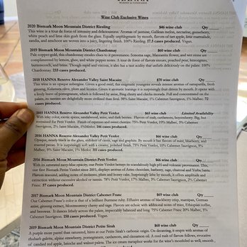 Hanna Winery - Wine list - Wineries Near Me - Santa Rosa, California Hanna Winery - Wine list - Wineries Near Me - Santa Rosa, California