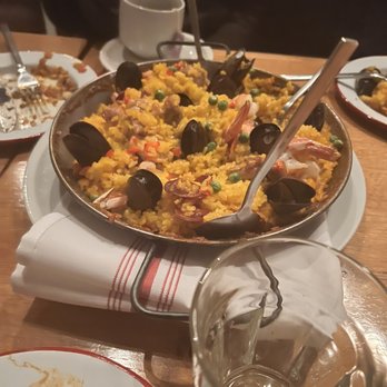 Made kitchen & Cocktails - Paella Mixta For Two - Spanish Near Me - Alpharetta, Georgia
