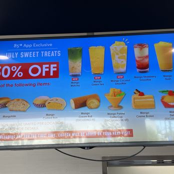 85°C Bakery Cafe-Gardena - Check out the specials when you sign up for their rewards in app. 50% off any one of these items. - Coffee & Tea Near Me - Gardena, California 85°C Bakery Cafe-Gardena - Check out the specials when you sign up for their rewards in app. 50% off any one of these items. - Coffee & Tea Near Me - Gardena, California
