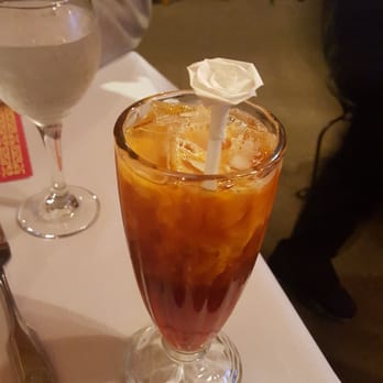 Thai Spices Restaurant - Thai iced tea - Thai Near Me - Lodi, California