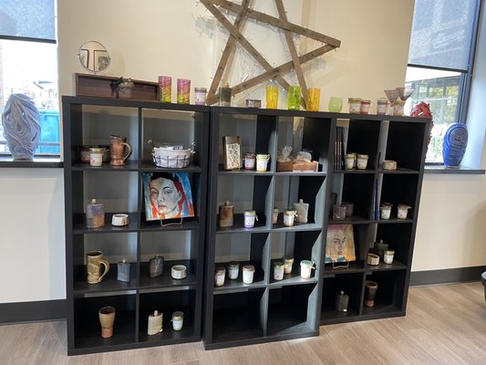 Black Box Coffee Shop and Art by null