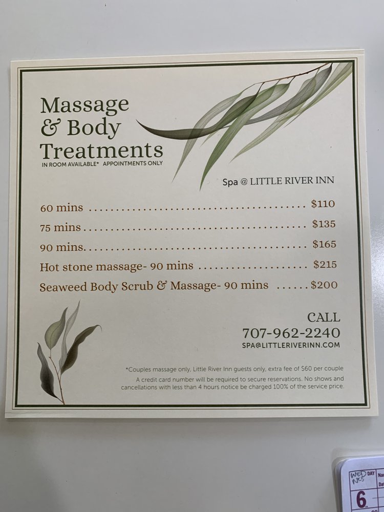 Spa At Little River Inn Logo