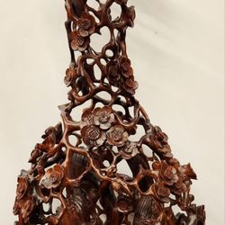 Golden Age Vintage - ZhouChou wooden vase designed by Master Chen