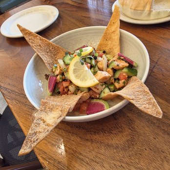 The Olive Restobar - Salmon ceviche - Mediterranean Near Me - Downey, California The Olive Restobar - Salmon ceviche - Mediterranean Near Me - Downey, California