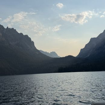 Redfish Lake Lodge - View of Heaven's Gate - Boating Near Me - Stanley, Idaho