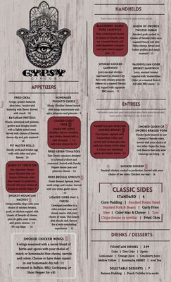 Menu photo 1 Gypsy Circus Kingsport, TN Menu photo 1 Gypsy Circus Kingsport, TN