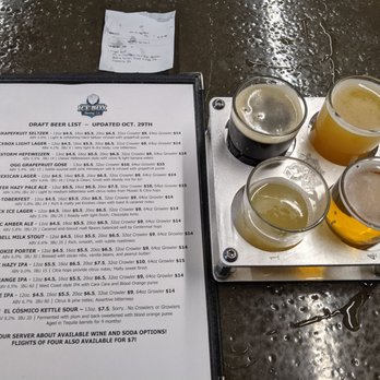 Icebox Brewing Company - Menu & flight - Breweries Near Me - Las Cruces, New Mexico Icebox Brewing Company - Menu & flight - Breweries Near Me - Las Cruces, New Mexico