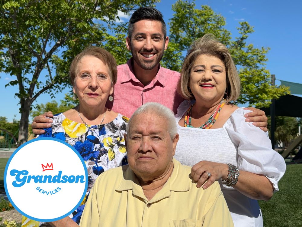 Slide of Grandson Services