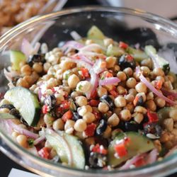 Biebel's Catering & Rental - Our new Mediterranean Chickpea Salad!