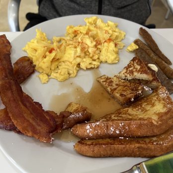 Cuba Cafe - French toast with a few bites missing! - Cuban Near Me - Vacaville, California