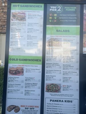 Menu photo 1 Panera Bread Rialto, CA Menu photo 1 Panera Bread Rialto, CA