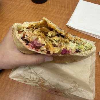 Tahini - Custom chicken shawarma pita - Middle Eastern Near Me - San Diego, California Tahini - Custom chicken shawarma pita - Middle Eastern Near Me - San Diego, California
