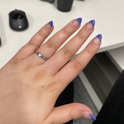 nAilshop - Acrylics with French tip (regular polish)