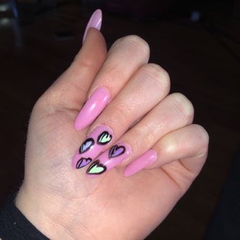 Nail Court - The nails I received - Nail Salons Near Me - Dallas, Texas Nail Court - The nails I received - Nail Salons Near Me - Dallas, Texas
