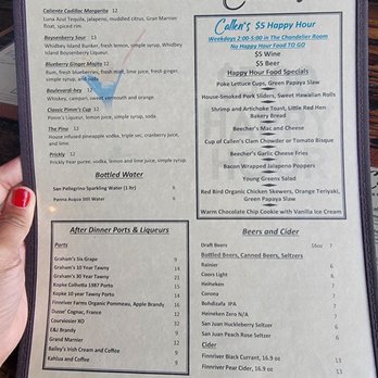 Callen's Restaurant - New American Near Me - Coupeville, Washington Callen's Restaurant - New American Near Me - Coupeville, Washington