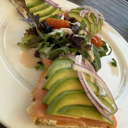 Smoked Salmon Tartine