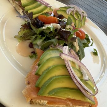 La Parisienne Bakery - Smoked Salmon Tartine - Bakeries Near Me - North Miami Beach, Florida