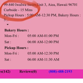 Ani's Bake Shop - Bakeries Near Me - Aiea, Hawaii