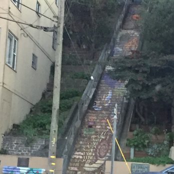 Hidden Garden Steps - 12.31.18 street view on Kirkham - Public Art Near Me - San Francisco, California Hidden Garden Steps - 12.31.18 street view on Kirkham - Public Art Near Me - San Francisco, California