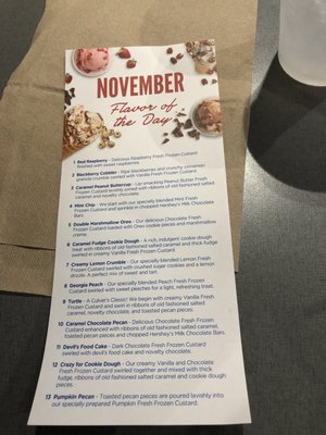 Menu photo 2 Culver's Foley, AL