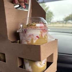 La Fruti Fresca - Dubai fresas con crema (no chocolate)