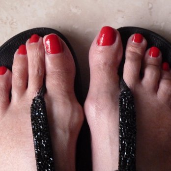 LV Nails - My beautiful pedi by Lane! - Nail Salons Near Me - Palm Springs, California