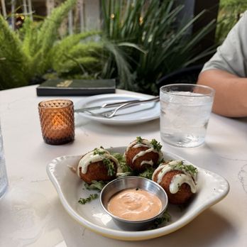 Mi Luna Tapas Restaurant & Bar - Croquetas 3/5 - Tapas/Small Plates Near Me - Houston, Texas Mi Luna Tapas Restaurant & Bar - Croquetas 3/5 - Tapas/Small Plates Near Me - Houston, Texas