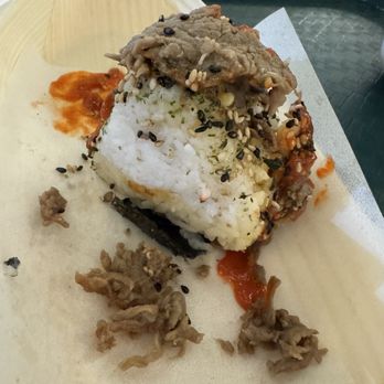 Ricebunn - KBBQ Beef Onigiri - Japanese Near Me - Irvine, California Ricebunn - KBBQ Beef Onigiri - Japanese Near Me - Irvine, California
