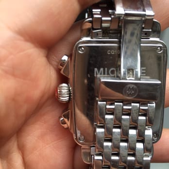 Watch Repair - Crazy scratches next to the bottom left screw. - Watch Repair Near Me - New York, New York