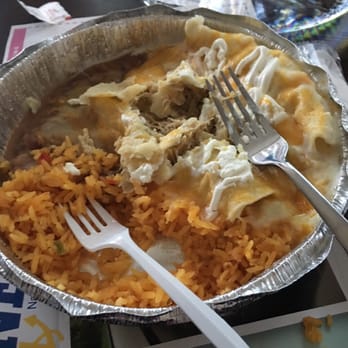 El Rinconcito - Chicken enchiladas with queso. My two girls loved it!!! - Mexican Near Me - Lexington Park, Maryland