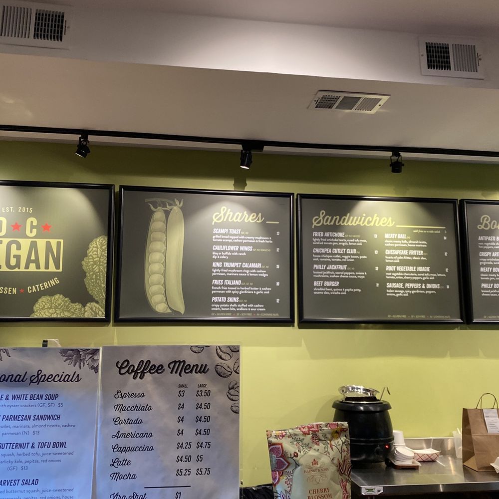 DC Vegan - Menu - Vegan Near Me - Washington, DC, District of Columbia