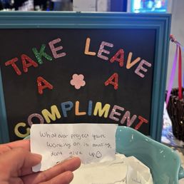 Compliment jar