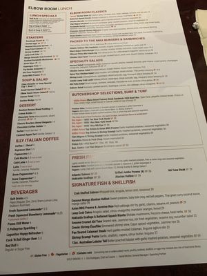 Menu photo 8 Elbow Room Fresno, CA