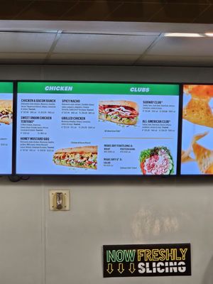 Menu photo 2 Subway Las Vegas, NV