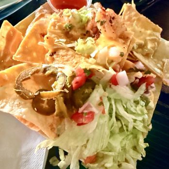 The Nile Bar - Loaded nachos with shrimp, so good! - Sports Bars Near Me - Inglewood, California