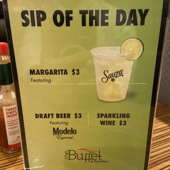 The Buffet at Excalibur - Drink special menu, so tasty and available throughout the property. - Buffets Near Me - Las Vegas, Nevada The Buffet at Excalibur - Drink special menu, so tasty and available throughout the property. - Buffets Near Me - Las Vegas, Nevada