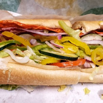Subway - a sub sandwich with various toppings - Sandwiches Near Me - Alpharetta, Georgia
