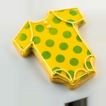 Custom Cookies - Baby polka dots onesie cookie - Bakeries Near Me - Brooklyn, New York Custom Cookies - Baby polka dots onesie cookie - Bakeries Near Me - Brooklyn, New York