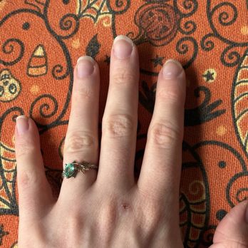 New UV Nail Spa - Nails before. - Nail Salons Near Me - New York, New York