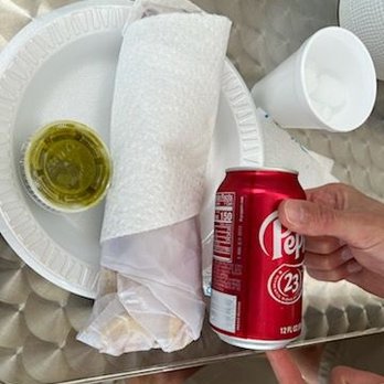 Marfa Burrito - Scale of burrito. Wife and I split this. Plenty for a light lunch. - Mexican Near Me - Marfa, Texas Marfa Burrito - Scale of burrito. Wife and I split this. Plenty for a light lunch. - Mexican Near Me - Marfa, Texas